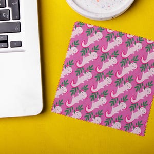 Axolotl Microfiber Lens Reusable Cloth Phone Screen Glass Pink Ajolote Cleaner Soft Cloth Camera Lens Microfiber Eyewear Care