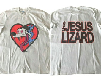 Vintage JESUS LIZARD Vintage Rare 90s Tour T Shirt