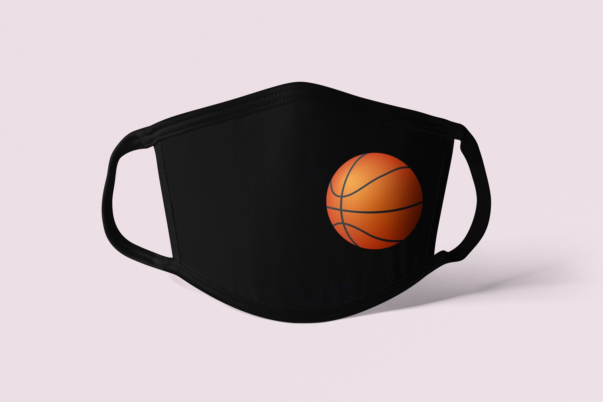 Basketball Face Mask Basketball Mask Basket Ball Washable Etsy
