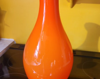 Hand Blown Art Glass Vase