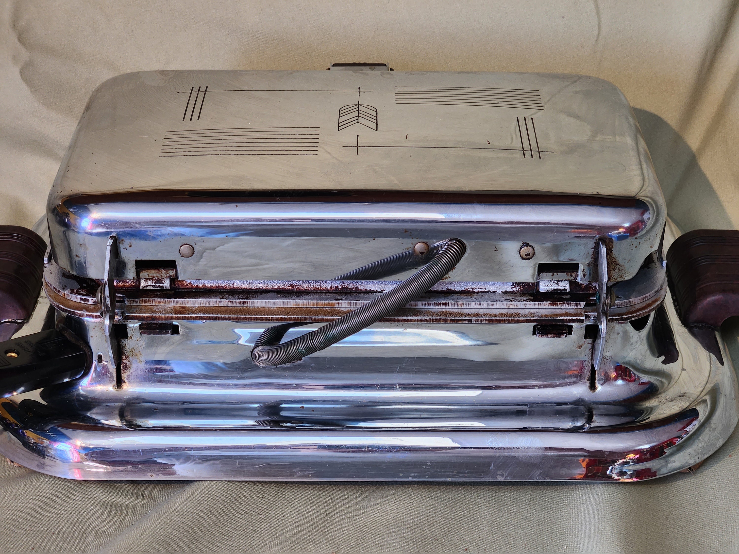 Vintage GE Waffle Maker - Etsy Canada