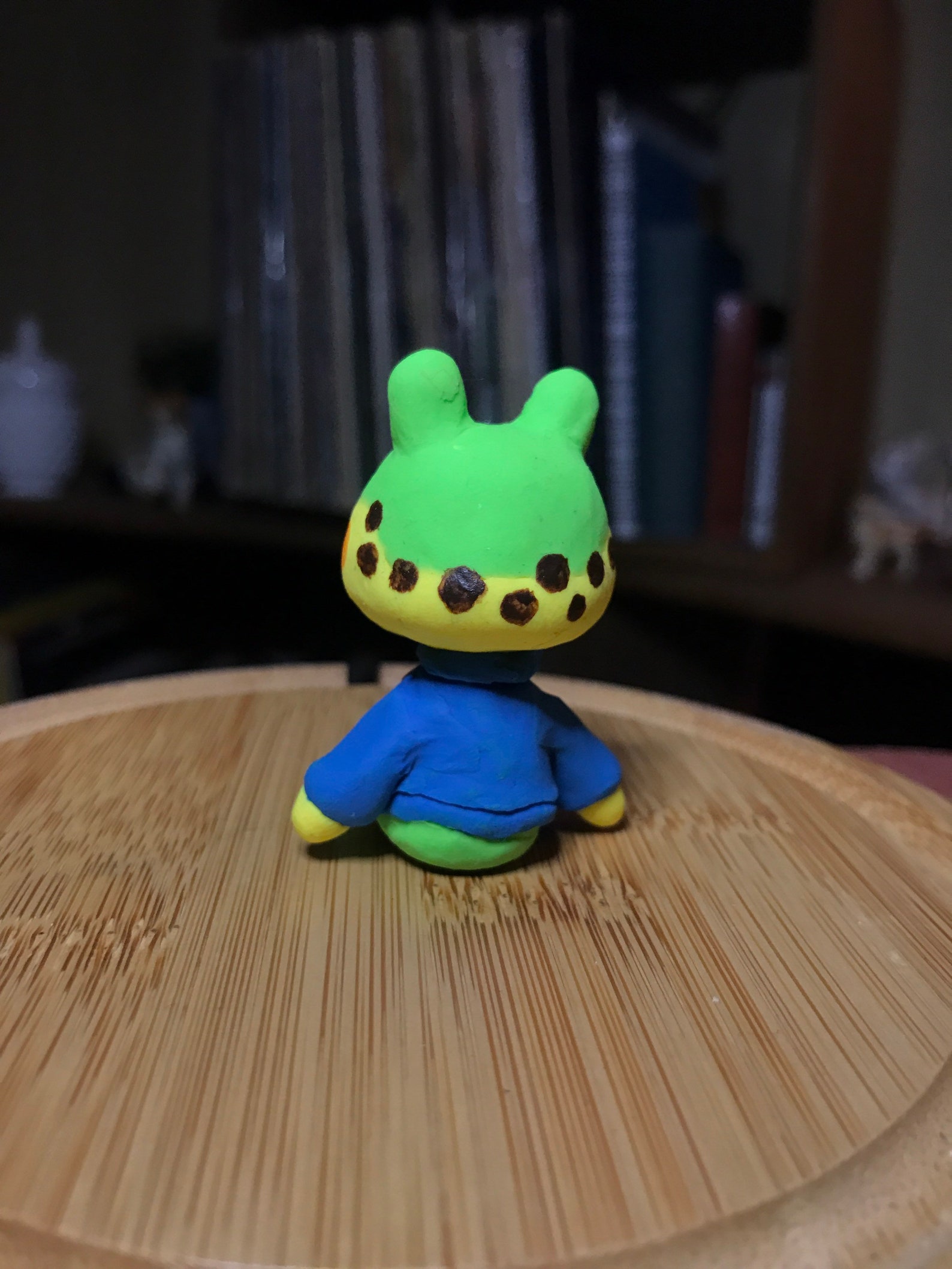 Animal Crossing Polymer Clay Figurine Henry Etsy