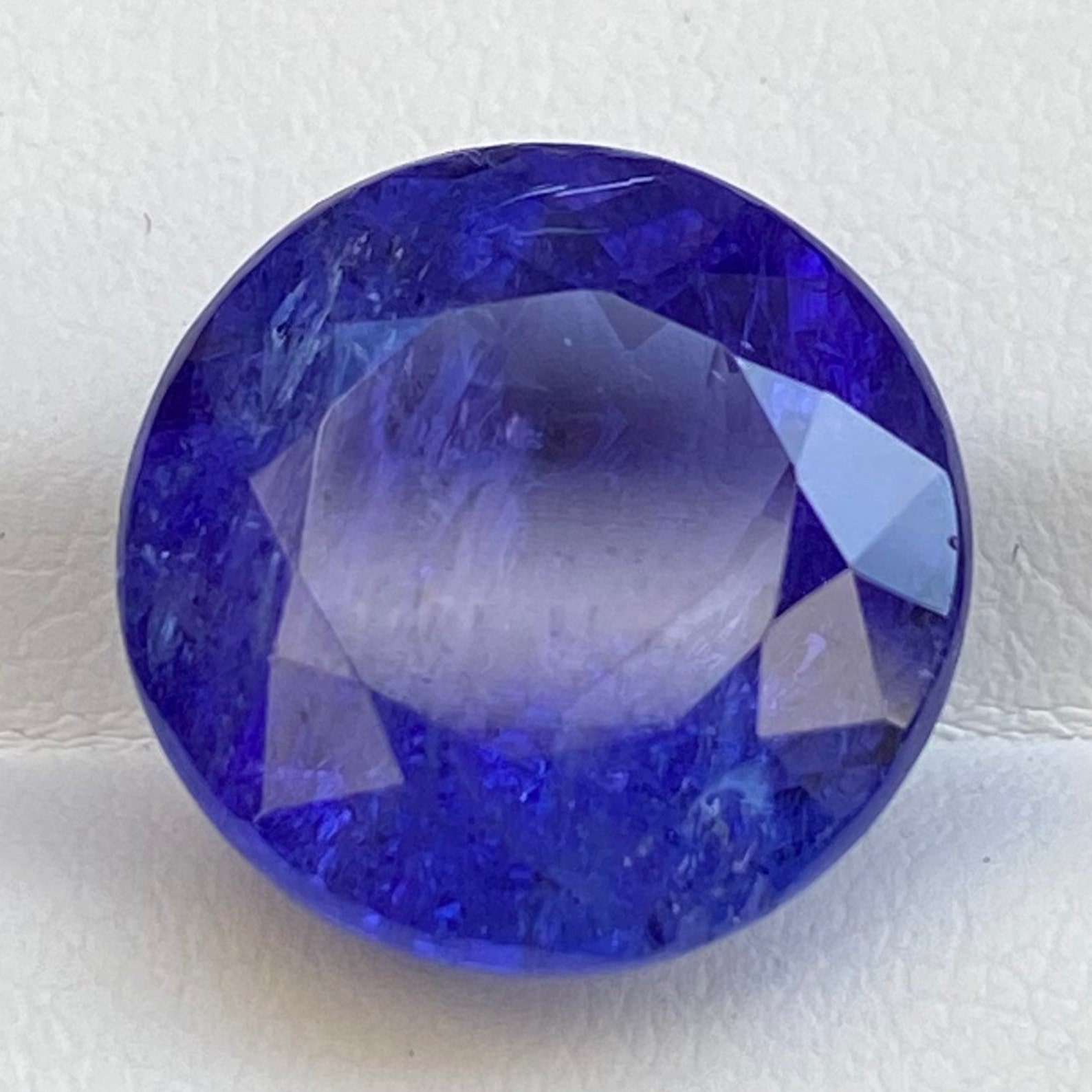 Handgefertigte Tansanit Halskette - 120 Karat Blaue Produktbild-Vorschau 4