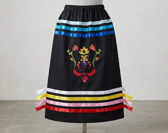 Jupe à ruban floral OLDTRIBES™ Métis