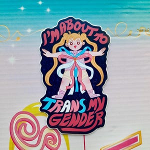 Trans my gender | Vinyl sticker