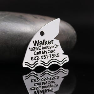 Dog Tag Dog Tag Personalized Dog Tags for Dogs Custom Dog Tag Dog Name Tag Pet Tag Pet ID Tag Dog ID Tag Puppy Tag Custom Engraved Pet Tag