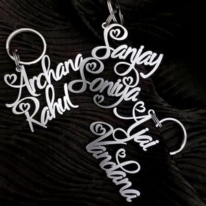 Personalized Name Keychain: Stainless Steel Custom Keyring