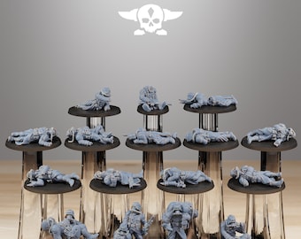 Grimguard: The Fallen - 16 Models - Station Forge