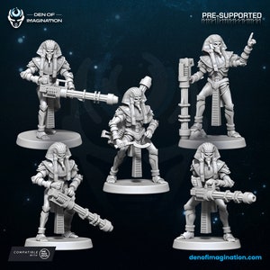 Iron Pharaons: Warriors - 5-10 modellen - Den of Imagination