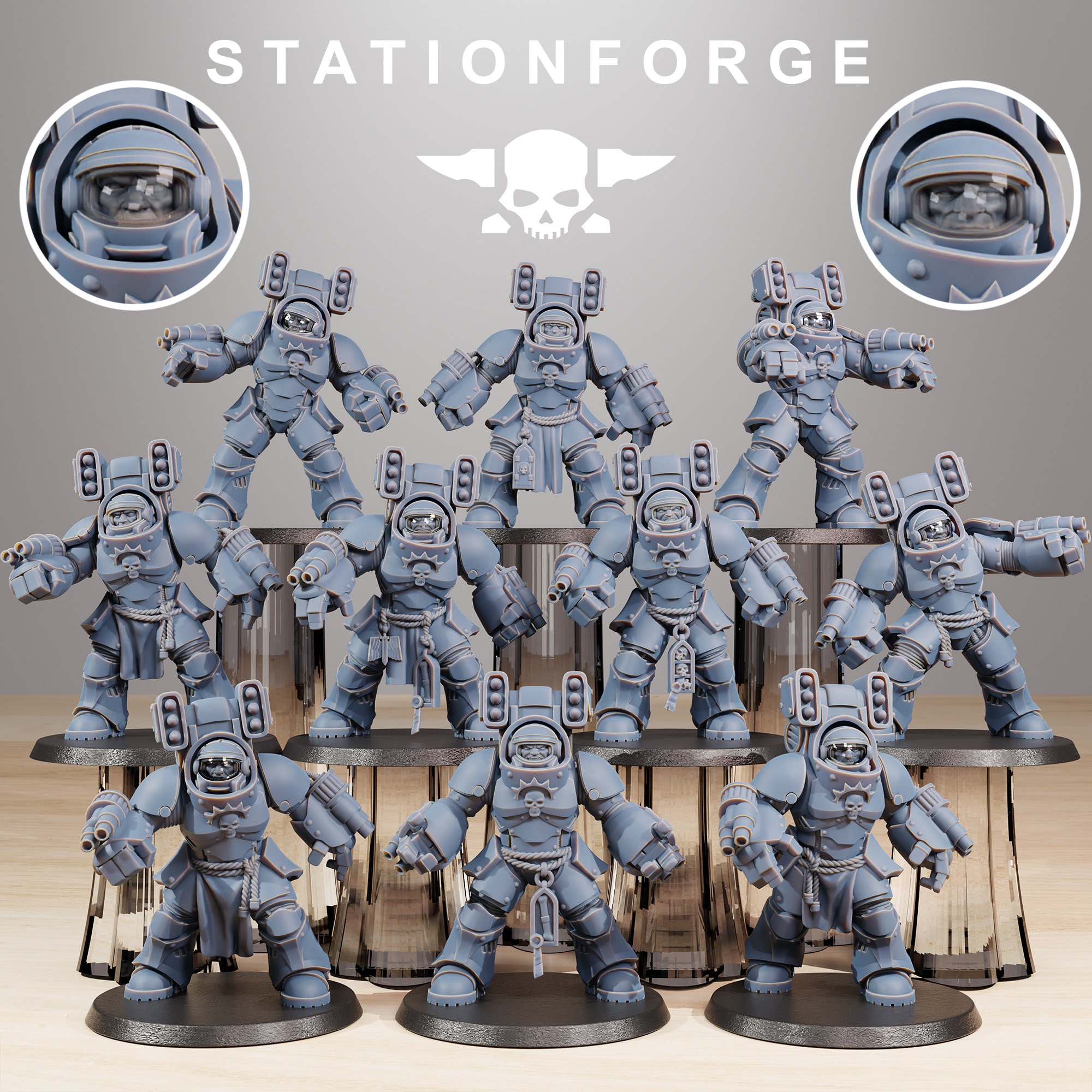 Socratis: Support Vanguard - 10 Models - Station Forge - Etsy