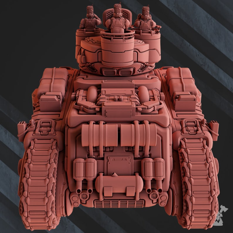 Steamguard: Heavy Battle Tank Yarris Single Model Dakkadakka image 2