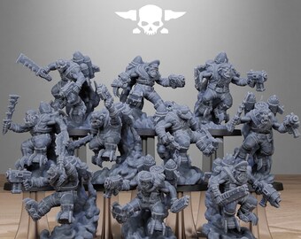 Orkaz: Flyers  - 10 Models - Station Forge