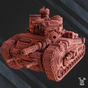 Steamguard: Heavy Battle Tank Yarris Single Model Dakkadakka image 1