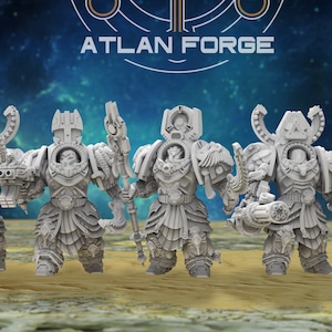 Aegyptus Nehebkau - Set of 5 - Serpent Knights - Atlan Forge