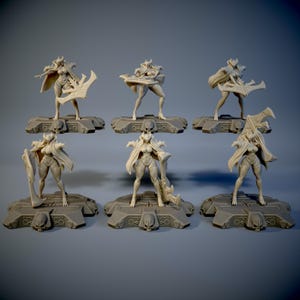 Lusmon: Kolf-or - 6 Modelli - Mad's Minis