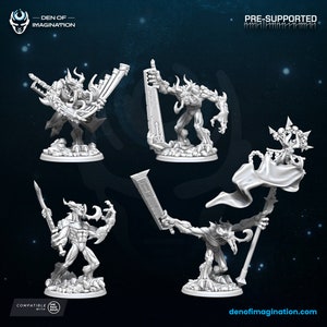 Demons: Wrath Claws - Demons - 7 Models - Den of Imagination
