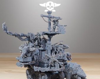 Orkaz: Death Mounta  - Single Model - Station Forge