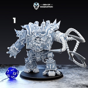 Juggernought's chaotique - Robots infectés - Modèle unique - Escouade de 3 - Antre de l'imagination