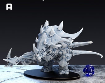 Hive Kelth: Ultrafex - Ultralisk Zerg - Tyrannical - Single Model - 3 Models - Den of Imagination