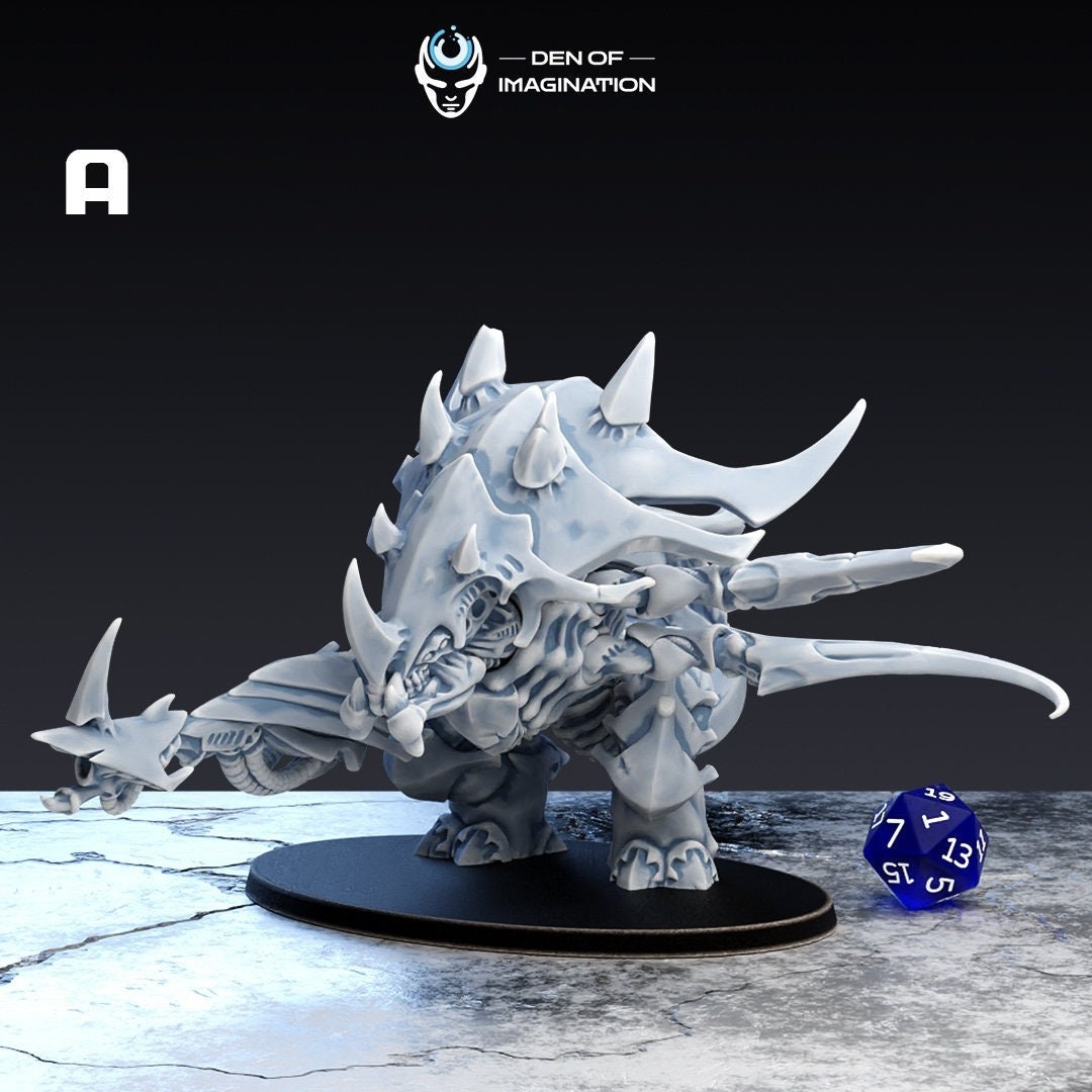 Hive Kelth: Ultrafex - Ultralisk Zerg - Tyrannical - Single Model Hive Kelth: Ultrafex - Ultralisk Zerg - Tyrannical - Single Model
