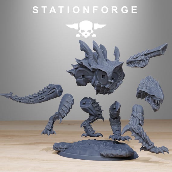 Xenarid: Predator - Single Model - Station Forge - Etsy