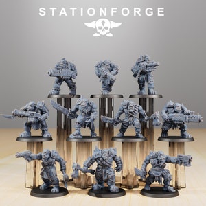 Orkaz: Strappaz  - 10 Models - Station Forge