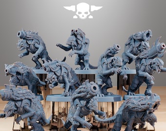 Xenarid: Morteros - 10 miniaturas - Station Forge