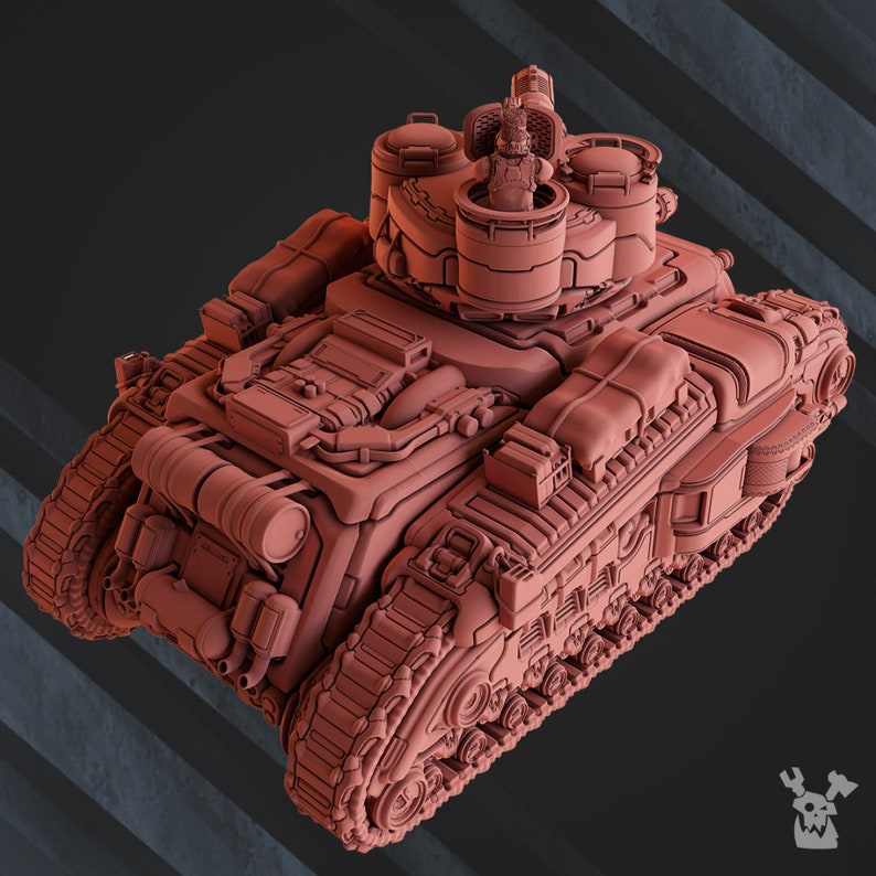 Steamguard: Heavy Battle Tank Yarris Single Model Dakkadakka image 4
