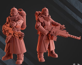 Death Division: Heavy Weapons - 2 Models - Dakkadakka