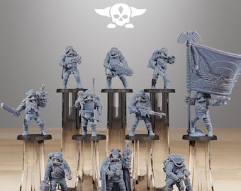 Grimguard: Ironclad - 10 Models - Station Forge