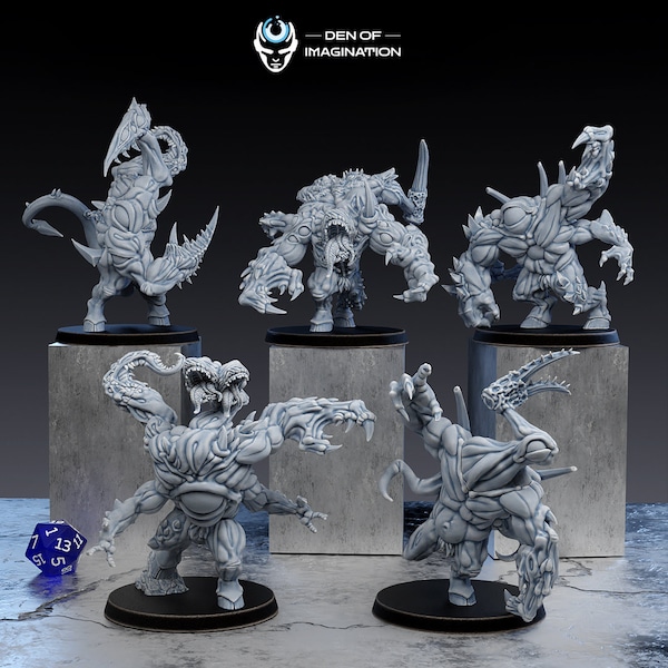 Stings of Chaos - Chaotic Spawn - 5 Models - Den of Imagination