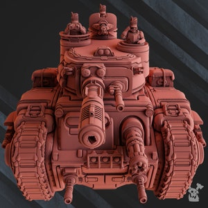 Steamguard: Heavy Battle Tank Yarris Single Model Dakkadakka image 3
