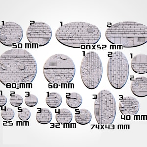 WWII - Multiple Sizes - Magnet Holes - Txarli Factory