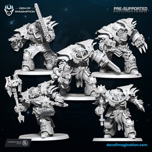 Chaos: Void Blessed Linebreakers - 5 Models - Den of Imagination