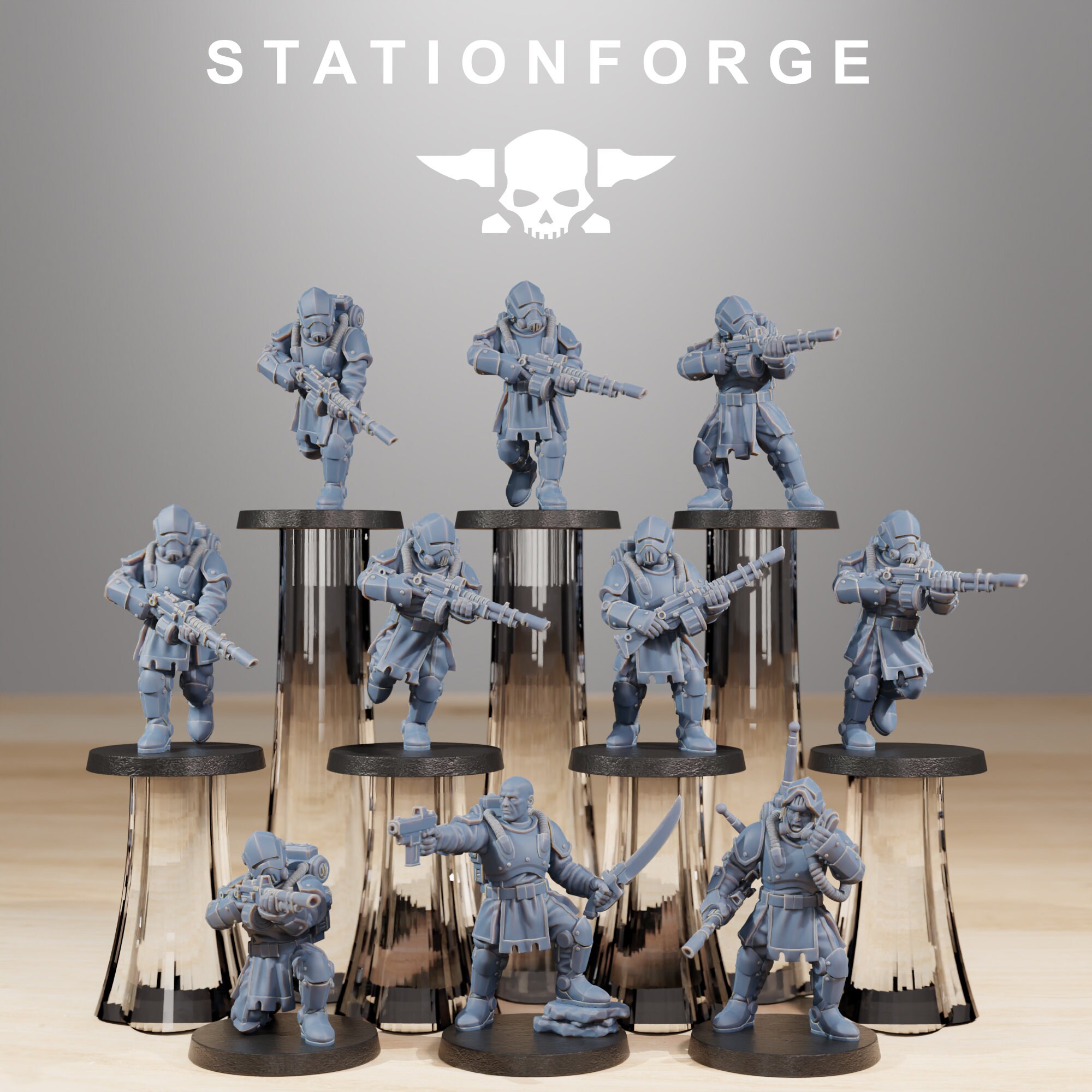 Royal Guard: Infantry - 10 Models - Station Forge