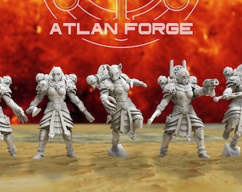 Aegyptus Sekhmet - 5er Trupp - Atlan Forge