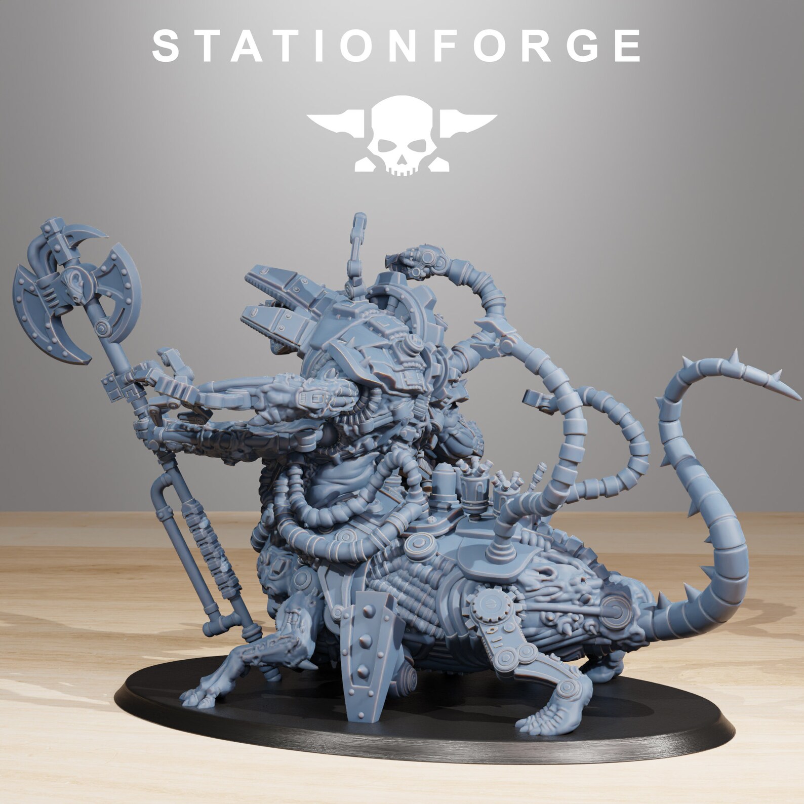 Raticus: Chonk Meister - Single Model - Station Forge - Etsy