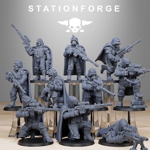 Grimguard: Cecchini - 10 Modelli - Stazione Forge