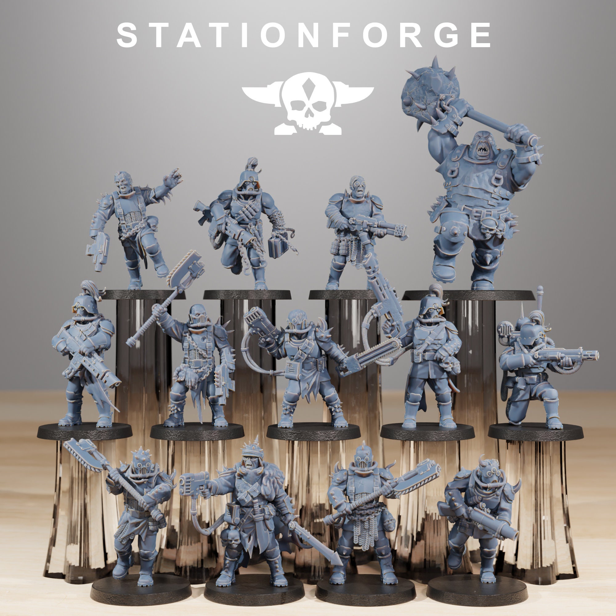 Corrupted Guards: the Forsaken - 13 Models - Station Forge - Etsy