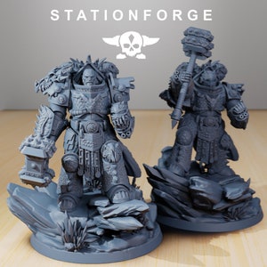 Erste Anführerin des Drachenritters - Einzelmodell - Station Forge
