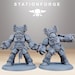 Stationforge - 10 Figurines Socratis Support Vanguard Marines, Pour Votre Armée Spatiale