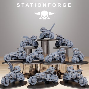 Socratis: Bikers - 10 Models - Station Forge