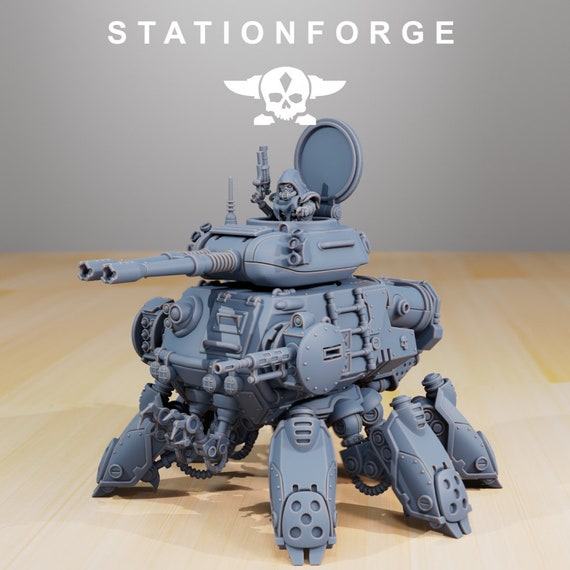 Scavenger: Tank - Walking Tank - Single Model - Station Forge - Etsy