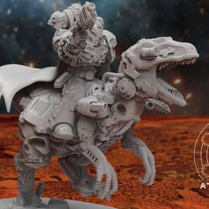 Stationforge Raptor Riders Velociraptor Riders - Set of 3 - Atlan Forge - Etsy