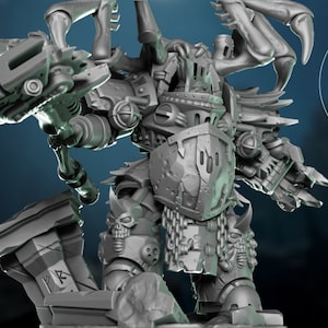 Manus Mortis, Gorm the Pious - Gorelord Hero - Single Model Set - Atlan Forge