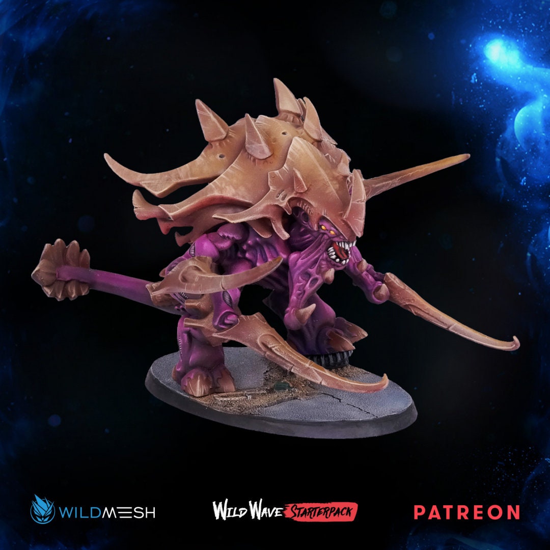 Hive Ultrafex Ultralisk Zerg Tyrannical Single Model 3 Etsy