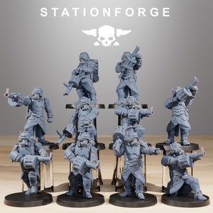 Grimguard: Tinkers 2.0 - 10 Models - Station Forge