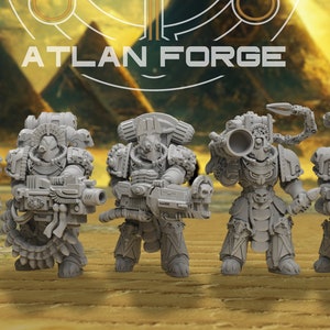 Aegyptus: Neter Khertet - 5 Modelsl - Atlan Forge