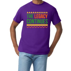 L&#39;héritage continue, chemise réunion de famille, réunion, t-shirt de famille, arbre généalogique, chemise de famille noire, idée de chemise de réunion, conception de chemise