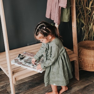 Custom Montessori Busy Board: Toddler Activity Learning Board